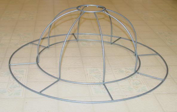 Special Order Lampshade Frames Hat2frame Jpg 27794 Bytes Finished Lampshade